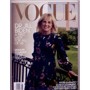 VOGUE AUGUST 2021 JILL BIDEN COVER plus The NY Des